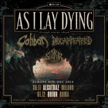 AS I LAY DYING: il tour europeo è cancellato