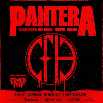 PANTERA: i Power Trip apriranno il concerto di Bologna