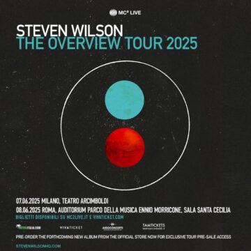 STEVEN WILSON: due concerti in Italia a giugno 2025