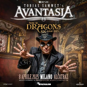 AVANTASIA: una data a Milano ad aprile 2025