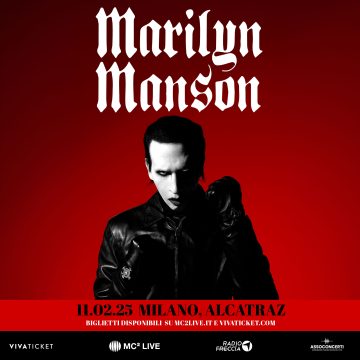 MARILYN MANSON: una data a Milano a febbraio 2025