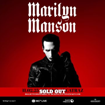 MARILYN MANSON: sold out in 24 ore il concerto di Milano