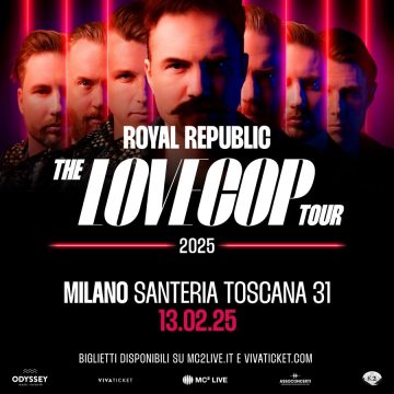 ROYAL REPUBLIC: una data a Milano a febbraio