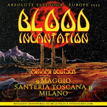 BLOOD INCANTATION: una data a Milano a maggio 2025