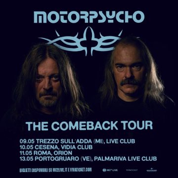 MOTORPSYCHO: quattro date in Italia a maggio