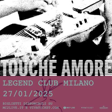 TOUCHÉ AMORÉ: una data a Milano a fine gennaio