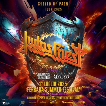 JUDAS PRIEST: la data di Ferrara sarà aperta da WARLORD e PHIL CAMPBELL