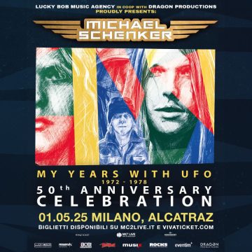 MICHAEL SCHENKER: una data a maggio a Milano per il “My Years With UFO” Tour