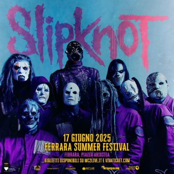 SLIPKNOT: una data al Ferrara Summer Festival 2025 a giugno