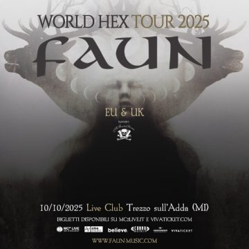 FAUN: una data a Trezzo sull’Adda a ottobre